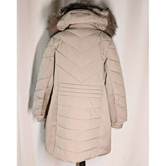 Michael Kors Plus Size Faux-Fur-Trim Hooded Puffer Coat Size 1X (MSRP $340) - Picture 4 of 9